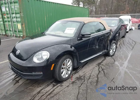 2014 Volkswagen Beetle 2.0L Tdi z USA, uszkodzony, nr VIN 3VW5L7AT3EM821853